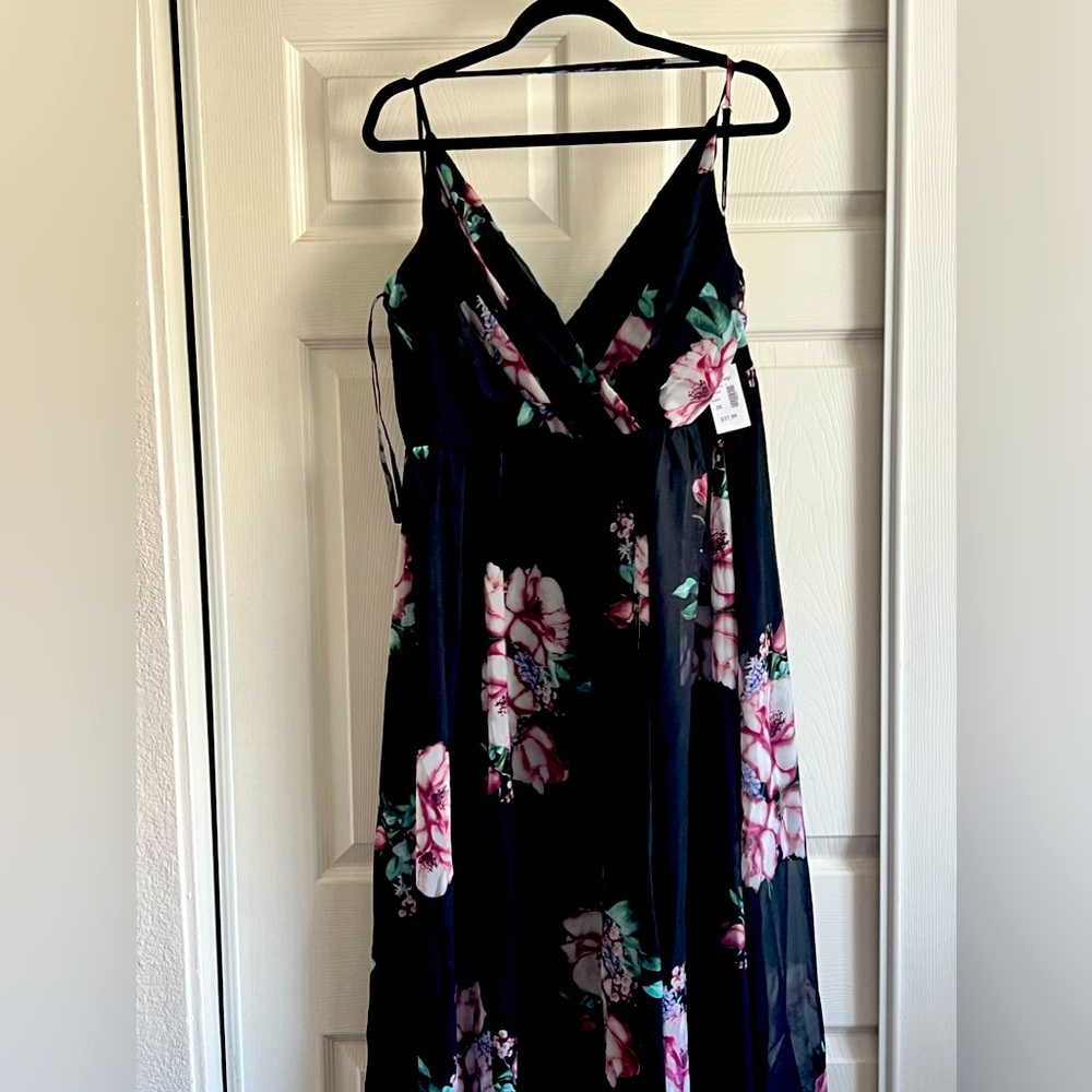 A maxi dress with a short blk slip under it. If you have a big butt not for you!